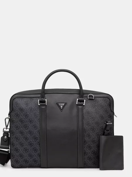 Geantă pentru laptop Guess HMMILL gri