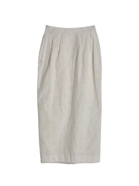 Spódnica w kwiaty Posse w kwiatki biała