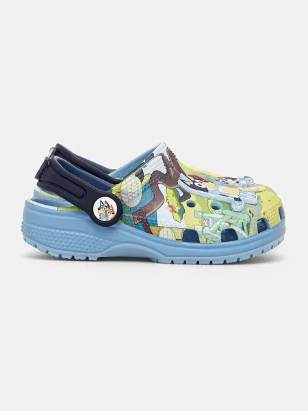 Crocs Pantofle CLASSIC BLUEY CLOG modré