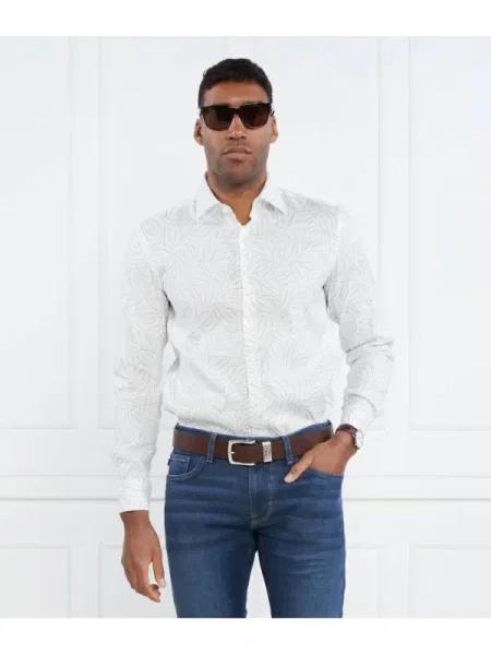 BOSS BLACK Cămașă negru