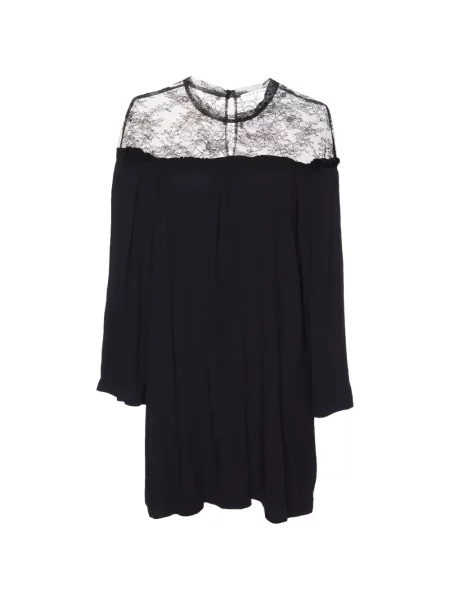 Rochie Sandro din dantelă negru