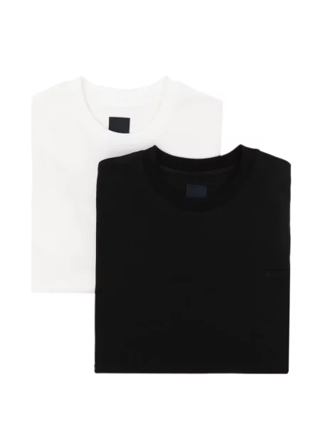 Lung tricou Juun.j cu autograf negru