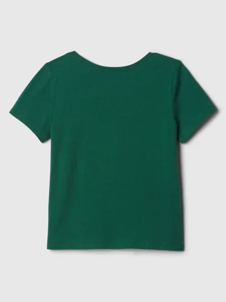 Tricou copii Gap verde
