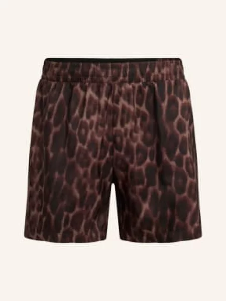 Adidas Tréninkové Šortky Power tmavě hnědá černá