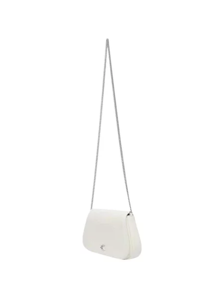 Calvin Klein crossbody kabelka dámska z imitácie kože biela