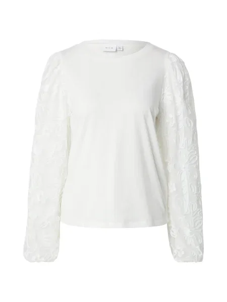 VILA Tricou VISIMONIA' alb