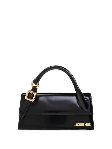 Geanta de piele Jacquemus din piele negru