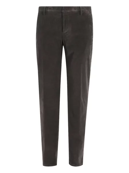 Pantaloni Dondup de catifea cord negru