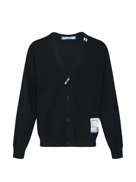 Cardigan Maison Mihara Yasuhiro tricotate negru
