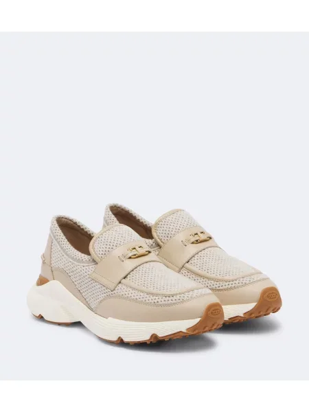 Chiloți Tod's din piele slip-on bej