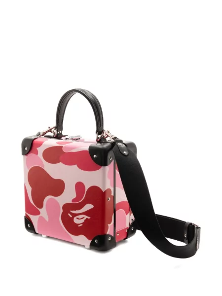 Valiză A Bathing Ape® cu model camuflaj roz