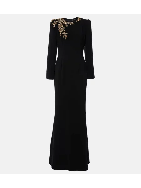 Rochie Jenny Packham cu mărgele negru