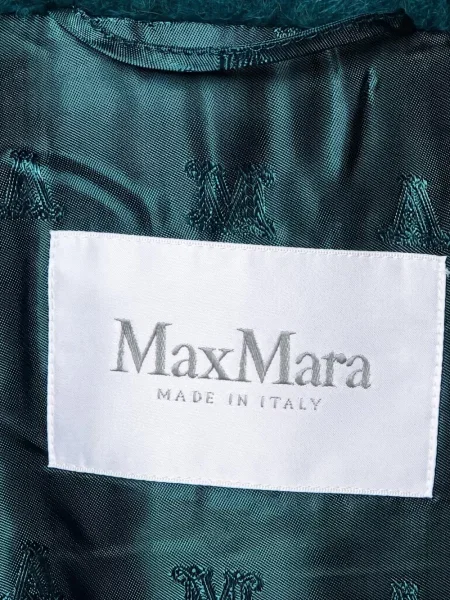 Vestă Max Mara cu două rânduri de nasturi verde