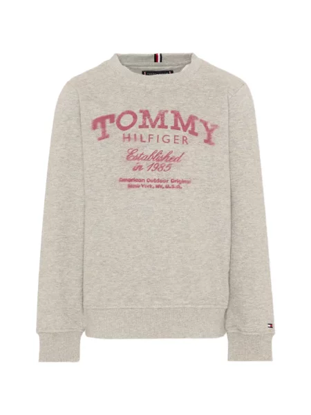 Bluza dziecięca Tommy Hilfiger szara