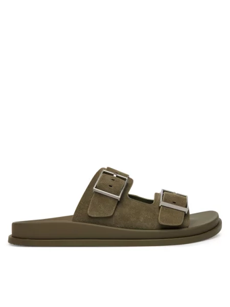 Calvin Klein Papucs khaki zöld
