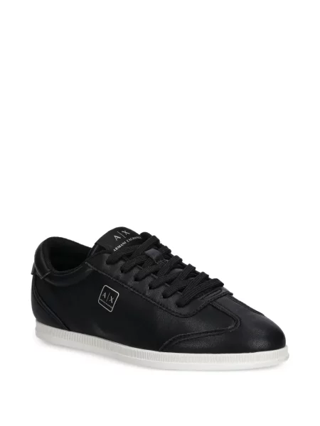 Sneaker Armani Exchange autogrammal fekete