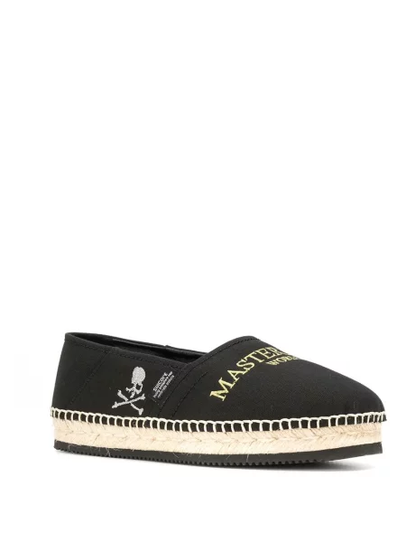 Siuvinėtos espadrilės Mastermind World juoda