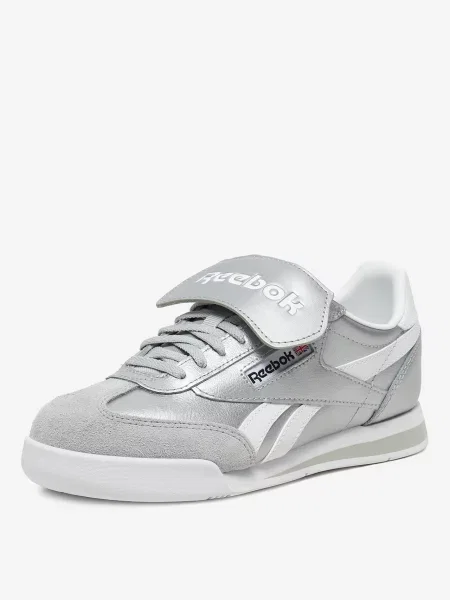 Sneakersy Reebok stříbrné