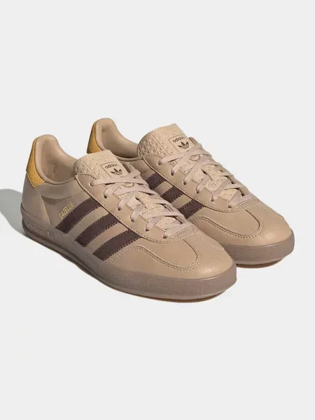 Adidas Originals Gazelle Indoor маратонки дамски от набук бежово