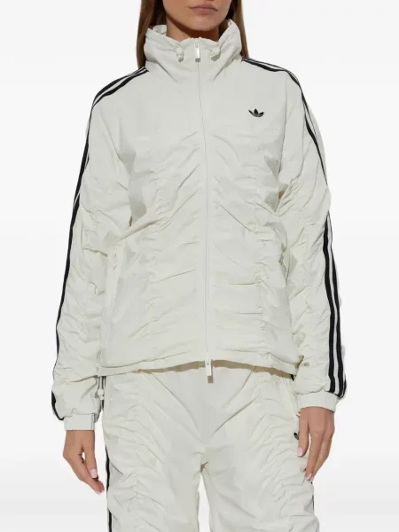Sală de gimnastică top Adidas cu autograf cu dungi negru
