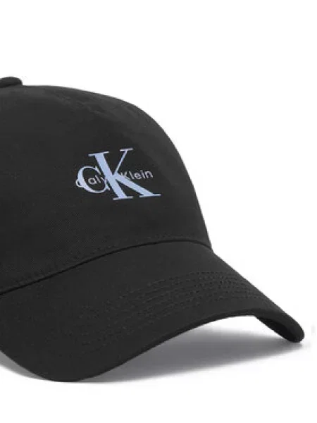 Calvin Klein Baseball sapka Monologo Printed Baseball Cap fekete
