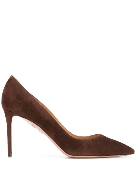 Pantofi cu toc Aquazzura maro