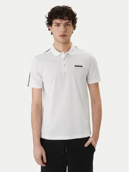 Emporio Armani Tricou polo alb