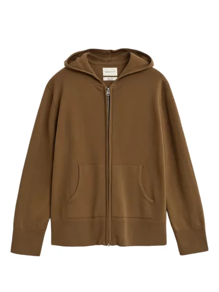 Geacă Gant cu glugă maro