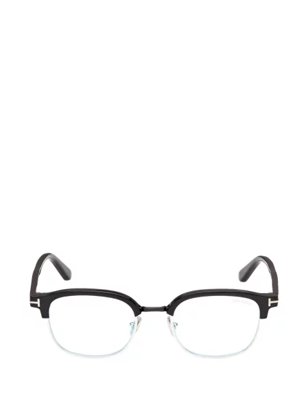 Ochelari de soare Tom Ford Eyewear cu imprimeu geometric cu autograf negru