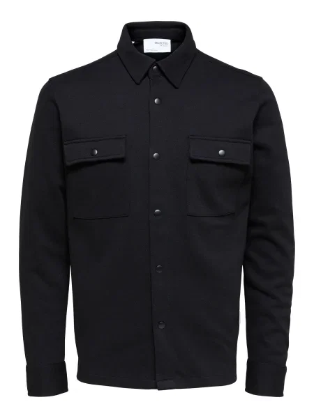 SELECTED HOMME Geacă de primăvară-toamnă negru