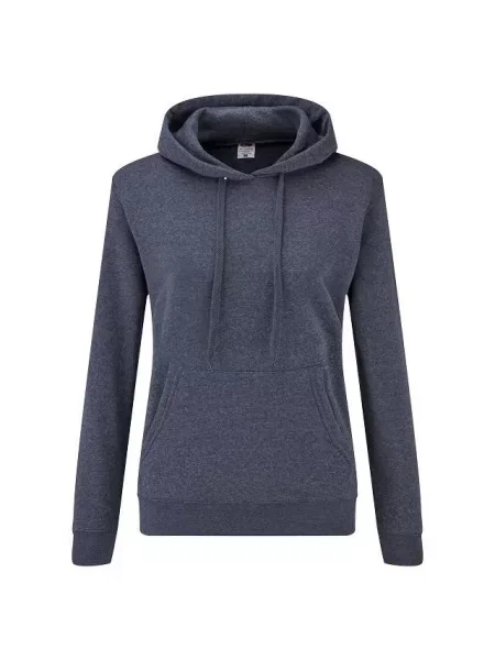 Bluza Fruit Of The Loom s kapuljačom siva