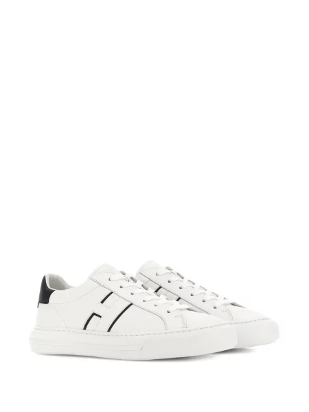 Sneakerși Hogan din piele alb