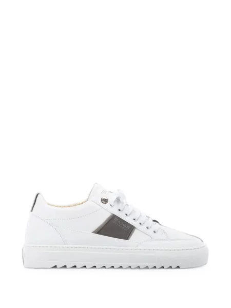 Sneakerși Mason Garments din piele alb