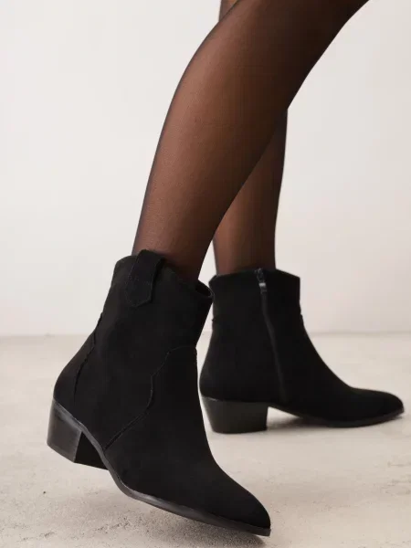 Botine Sergio Todzi din piele cu toc conic conici negru