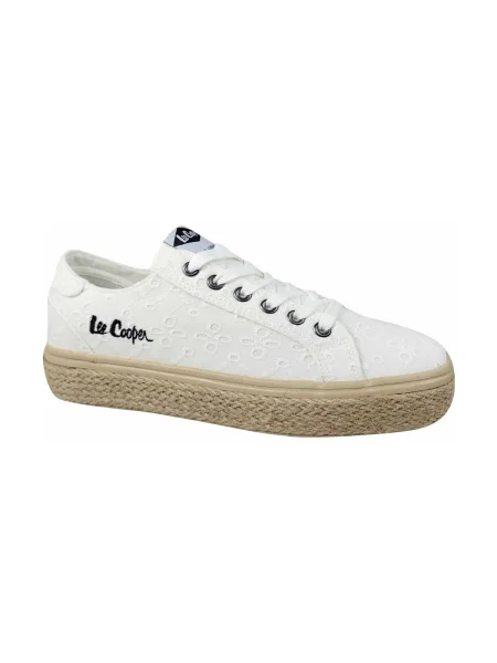 Félcipő Lee Cooper fehér