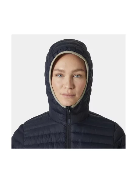 Péřová bunda Helly Hansen Sirdal Hooded Insulator navy tmavě modrá