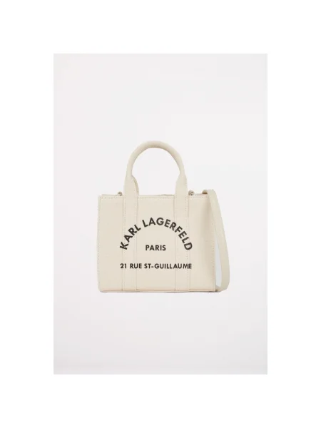 Karl Lagerfeld Shopper krémová / čierna béžová