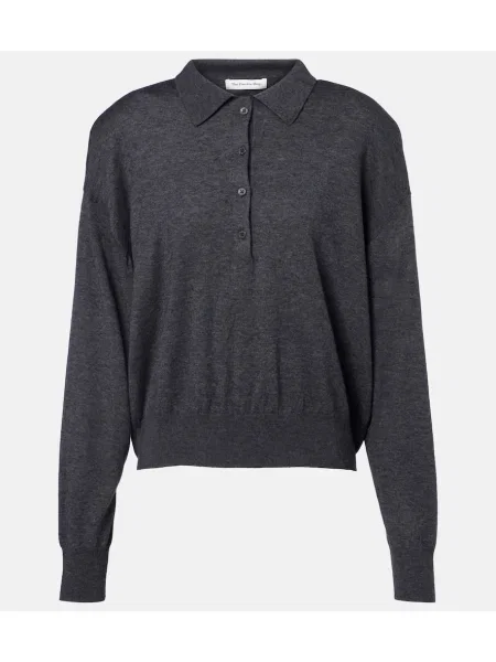 Pulover The Frankie Shop de lână gri