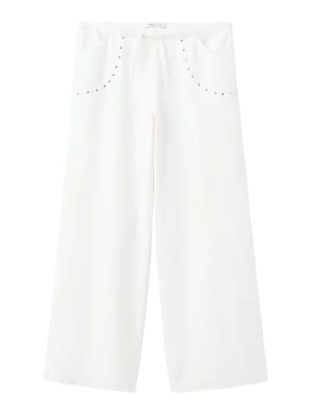 MANGO KIDS Pantaloni KATASET' alb