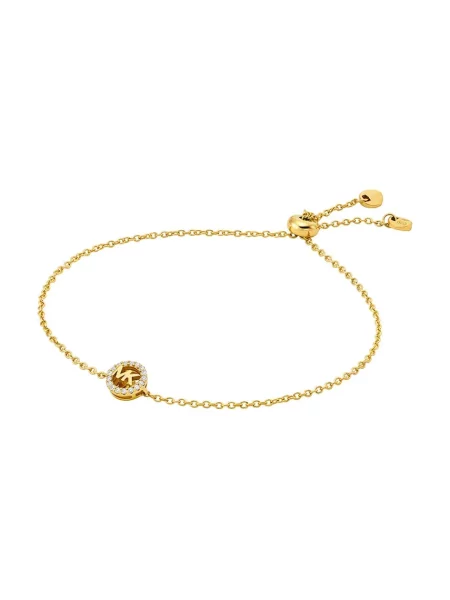 Brăţară Michael Kors transparente auriu