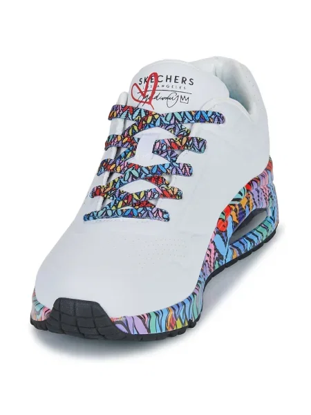 Pantofi Skechers clasici alb