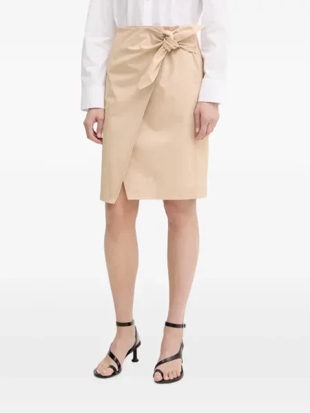 Fusta mini Isabelle Blanche plic
