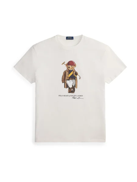 Polo Ralph Lauren Tricou bej / roșu / negru alb