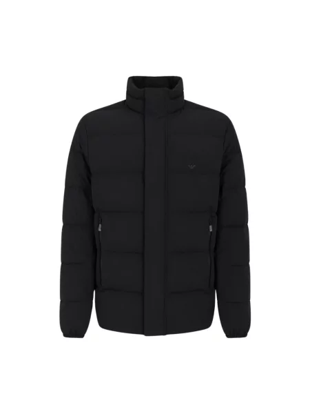 Kurtka puchowa Emporio Armani pikowana czarna