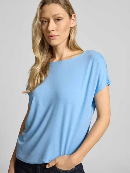 T-shirt o kroju loose fit z mieszanki S.oliver Red Label