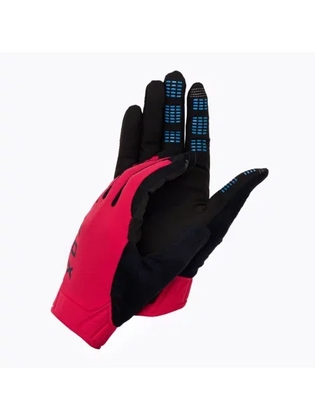 FOX Flexair Ascent cyklistické rukavice červené