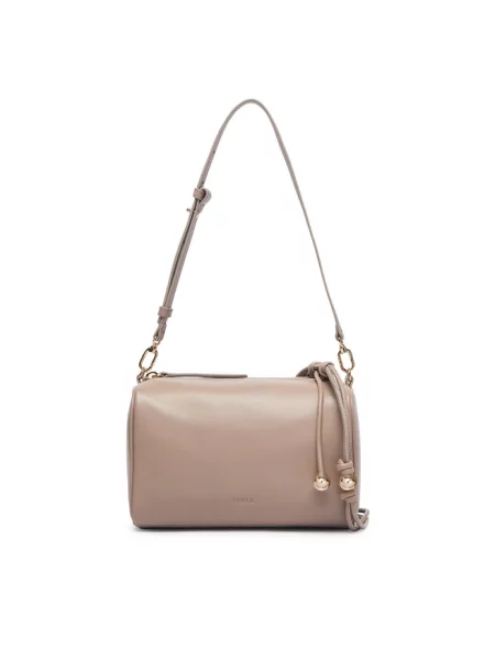 Torebka crossbody Furla beżowa