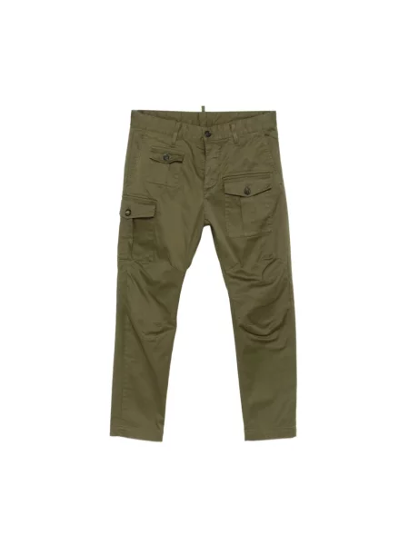 Spodnie Dsquared2 zielone
