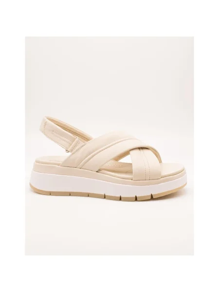Szandál Clarks Tuscan Cross Ekru bézs