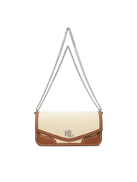LAUREN RALPH LAUREN Rankinė Sawyer smėlio